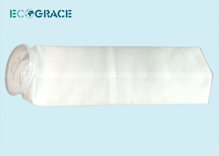100 micron Polyester Felt Filter Bag / Mesh Filter Bag 7'' x 32''