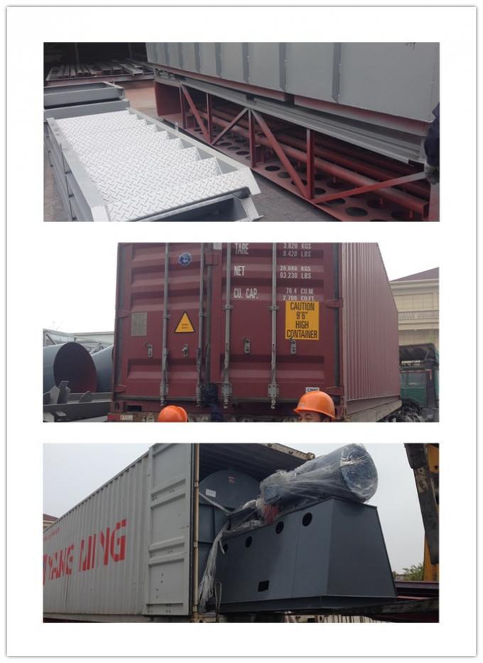 High Corrosive Dust Pulse Jet Bag Filter , Asphalt Mixing Site Filter Bag House