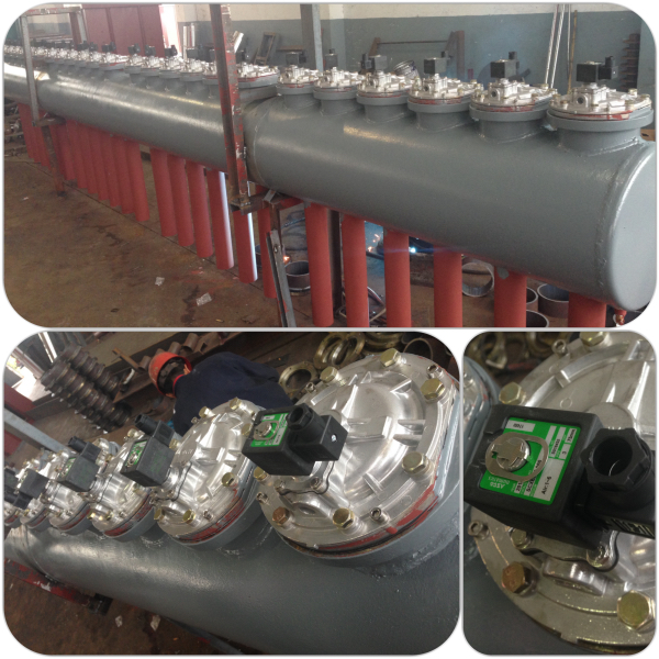 High efficiency Industrial Dust Collector for Material Mixing / Blending / Batching