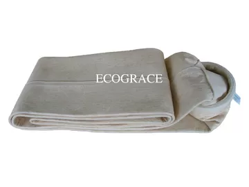 Aramid Nomex Needle Felt Filter Bags , High Tensile Cement Bag Filter