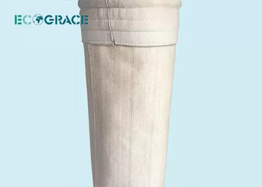 PTFE Fiberglass Filter Bags Cement Plant Reverse Air Blow 292mm x 11 Meter