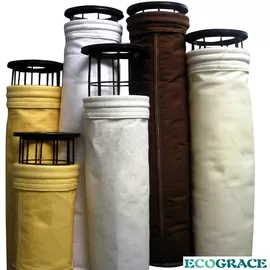 Custom Anti-Static Industrial PTFE Needle Felt Filter Bags 750gsm – 1000gsm