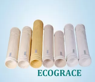 Industrial Dust Filter Bags For Dust Collector , Baghouse Dust Extractor Bags