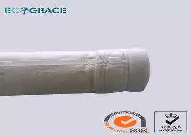 Flue Gas Filtration Air Filter Bag , Industrial Filter Bags PPS / PTFE Filtration Felt