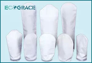 25 micron Polypropylene Felt Liquid Filter Bags Filter Press Cloth 180mm x 810mm Water Filtration