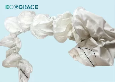 PTFE Fiberglass Filter Bags Silicon Furnace Dust Collector Filter System