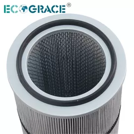 Performance Industrial Cyclone Dust Collector Filter Cartridge / Silo Vent Filter