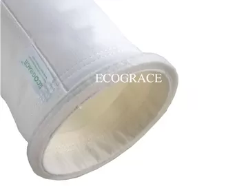 Dust collector Filter Polyester Filter Bags For Cement Plant 130 X 2500mm