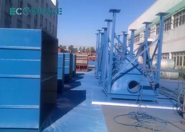 High Efficiency Industrial Farbic Bag Filter Dust Collector For Material Mixing / Blending