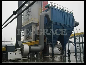 Compact Pulse Dust Collector Systems For Cement Plant / Woodworking