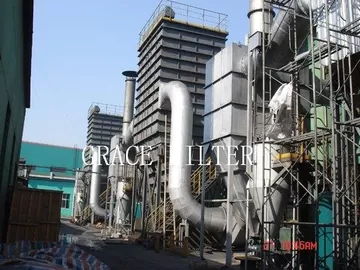 High Temperature Smoke Dust Collector Equipment For Chemical Industrial