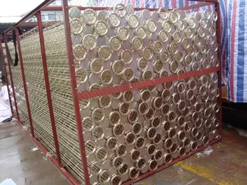 Stainless Steel Dust Collector Cages With Venture In Power Generation Plant