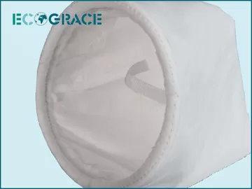 100 micron Polyester Felt Filter Bag / Mesh Filter Bag 7” x 32”