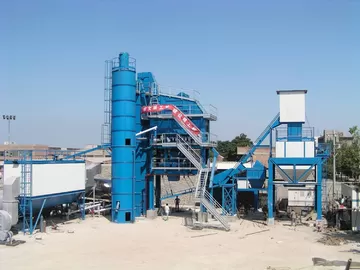 Asphalt Batching Dust Collector Systems , Asphalt Mixing Site Bag Filter Equipments
