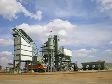 Bag Filter Dust Extraction Systems For Industrial Asphalt Mixing / Mining / Crushing