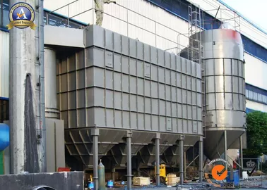 Industrial Bag Filter Equipment , Cement Rotary Kiln Plant Baghouse Dust Collector